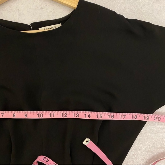 Aritzia || Babaton Samson Dress Black 0 Mini Keyhole - Picture 9 of 10